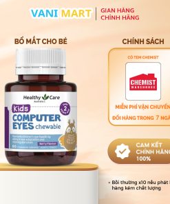 Bổ Mắt Cho Bé Kids Computer Eyes Healthy Care 60 Viên