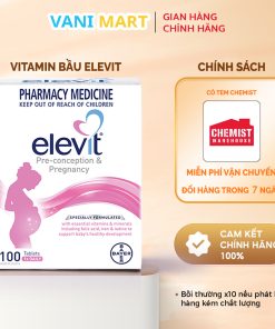 Elevit Bầu Pre Conception & Pregnancy 100 Viên