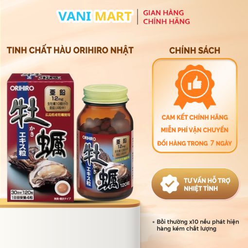 Tinh Chất Hàu Tươi Nhật Bản Orihiro