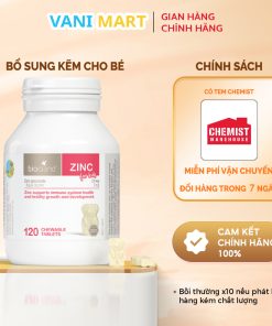 Bioisland Zinc Bổ Sung Kẽm Cho Bé 120 Viên Màu đỏ