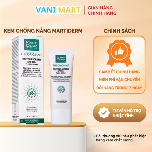 Kem Chống Nắng Martiderm Phổ Rộng Bảo Vệ Toàn Diện 40ml