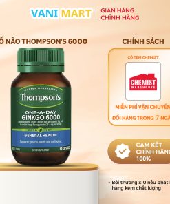 Bổ Não One A Day Ginkgo 6000 Thompsons 60 Viên