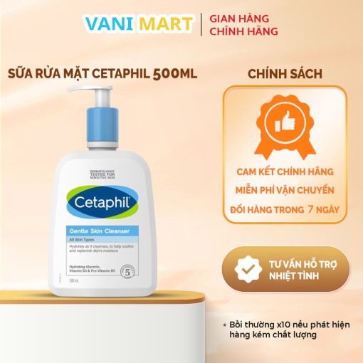 Sữa Rửa Mặt Cetaphil 500ml