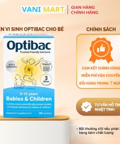 [mẫu Mới] Men Vi Sinh Optibac Cho Trẻ Từ Sơ Sinh 0 12 Tuổi Babies & Children