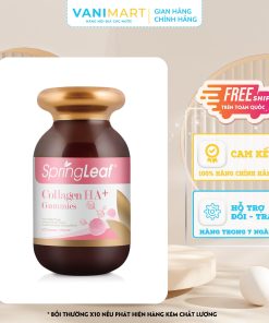 Kẹo Dẻo Bổ Sung Collagen HA+ SpringLeaf làm chậm quá trình lão hóa