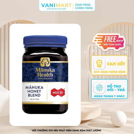 Mật ong Manuka Health MGO 30+  Lọ 500g