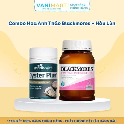 Combo Hoa Anh Thảo Blackmores + Hàu Lùn